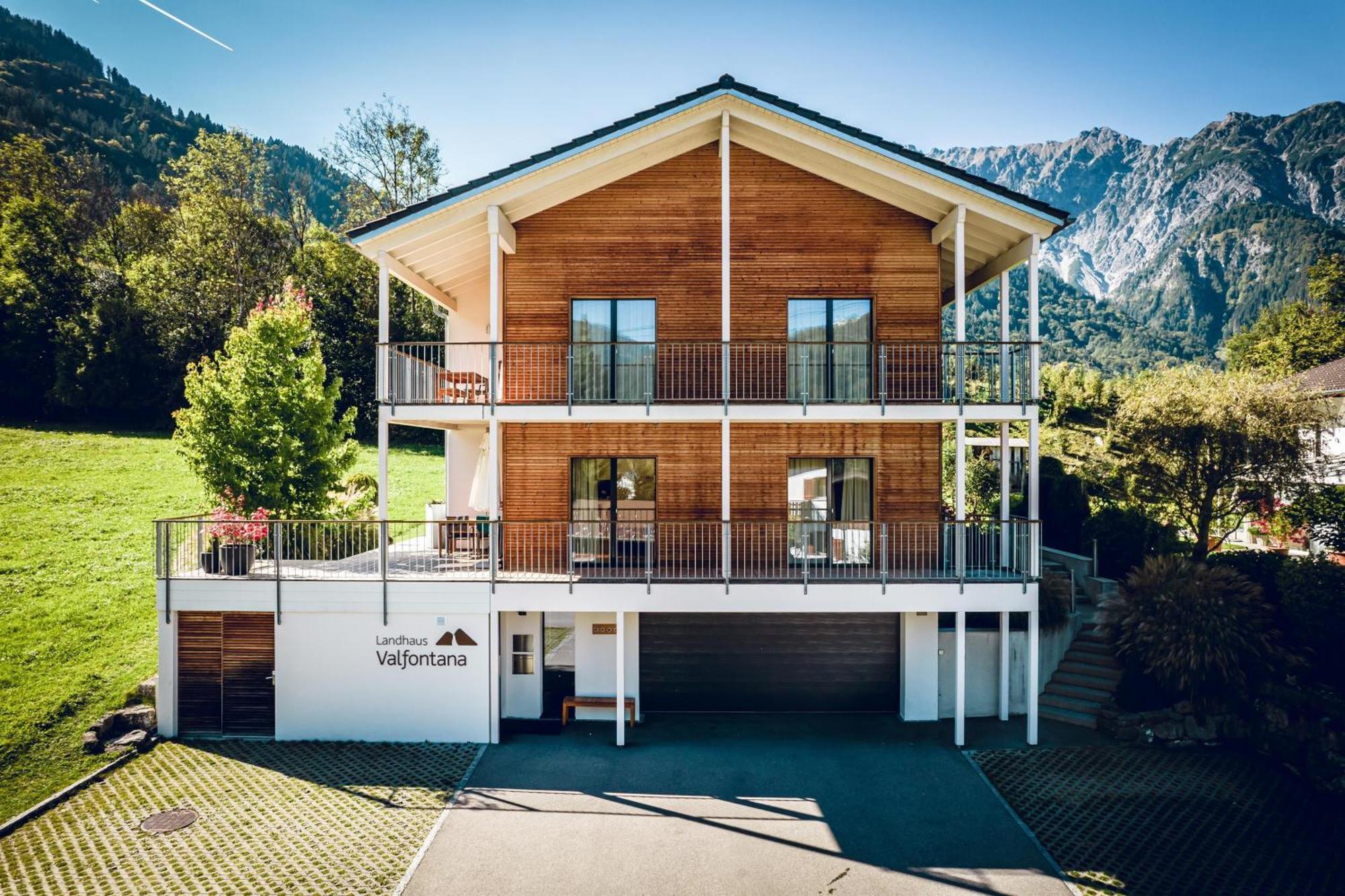 Landhaus Valfontana Vandans Eksteriør bilde